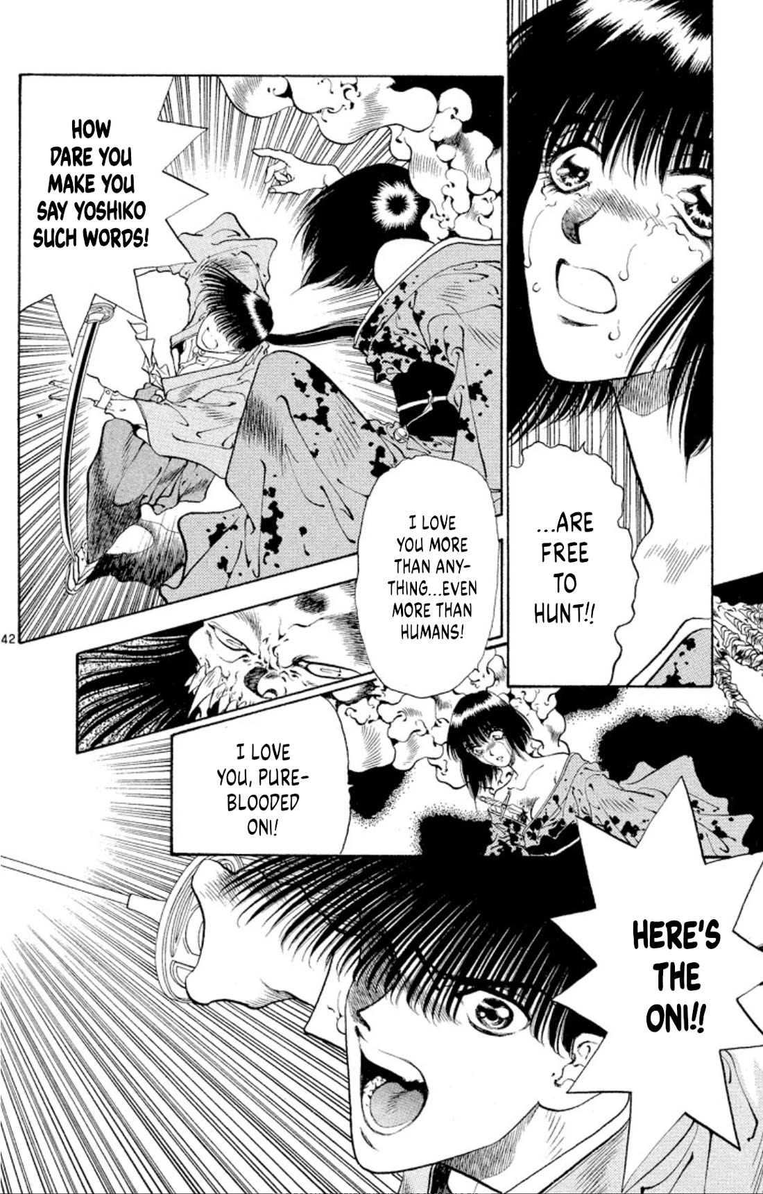 Onikirimaru Chapter 65 page 42 - Chapter 65: The oni's lament