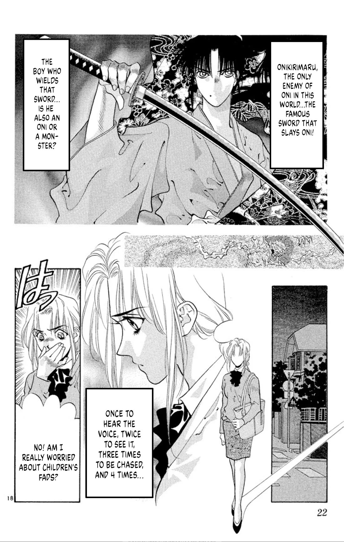 Onikirimaru Chapter 66 page 20 - Chapter 66: Innocence