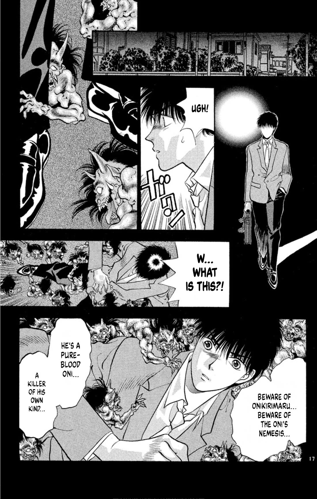 Onikirimaru Chapter 67 page 17 - Chapter 67: The sick oni