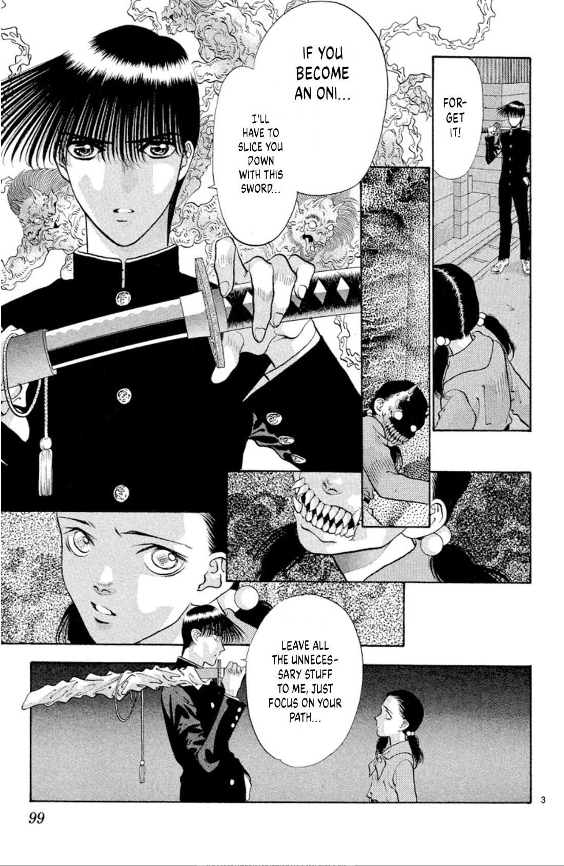 Onikirimaru Chapter 68 page 3 - Chapter 68: Demonic nature