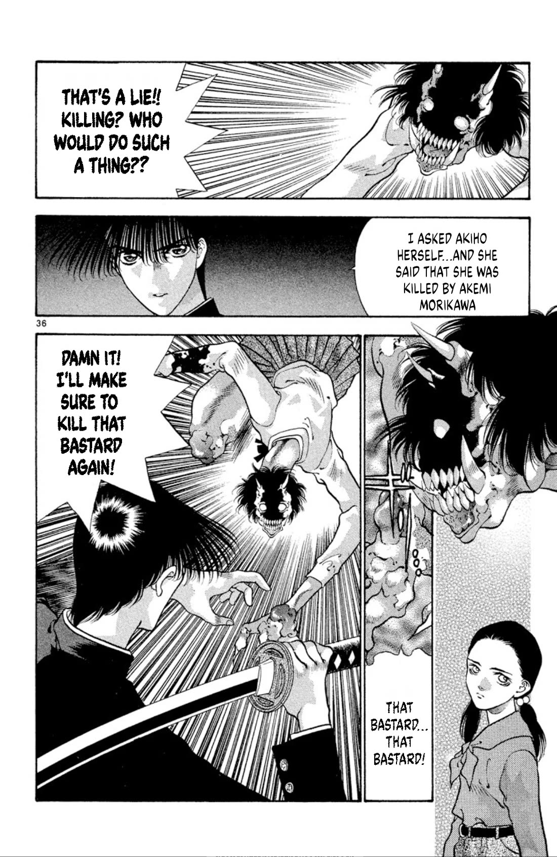 Onikirimaru Chapter 68 page 36 - Chapter 68: Demonic nature