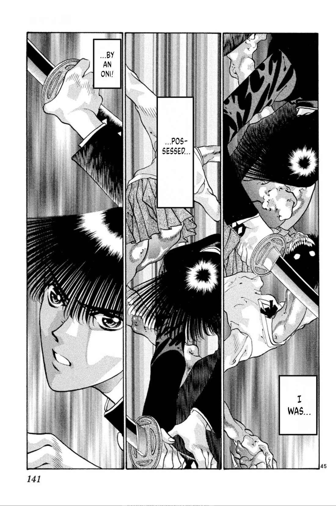 Onikirimaru Chapter 68 page 45 - Chapter 68: Demonic nature