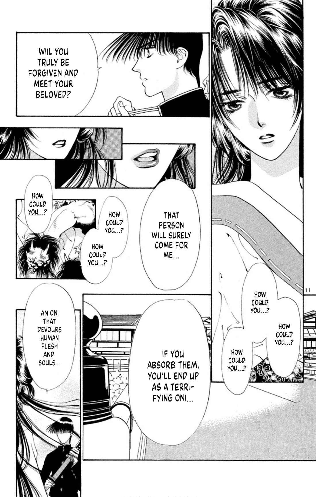 Onikirimaru Chapter 69 page 11 - Chapter 69: The flower and the oni