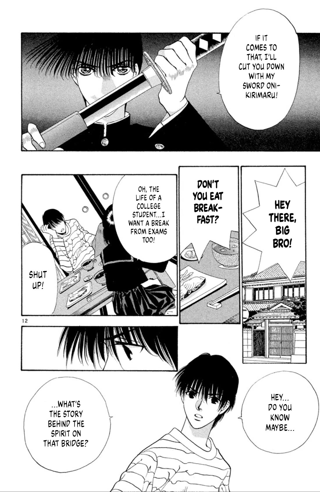 Onikirimaru Chapter 69 page 12 - Chapter 69: The flower and the oni
