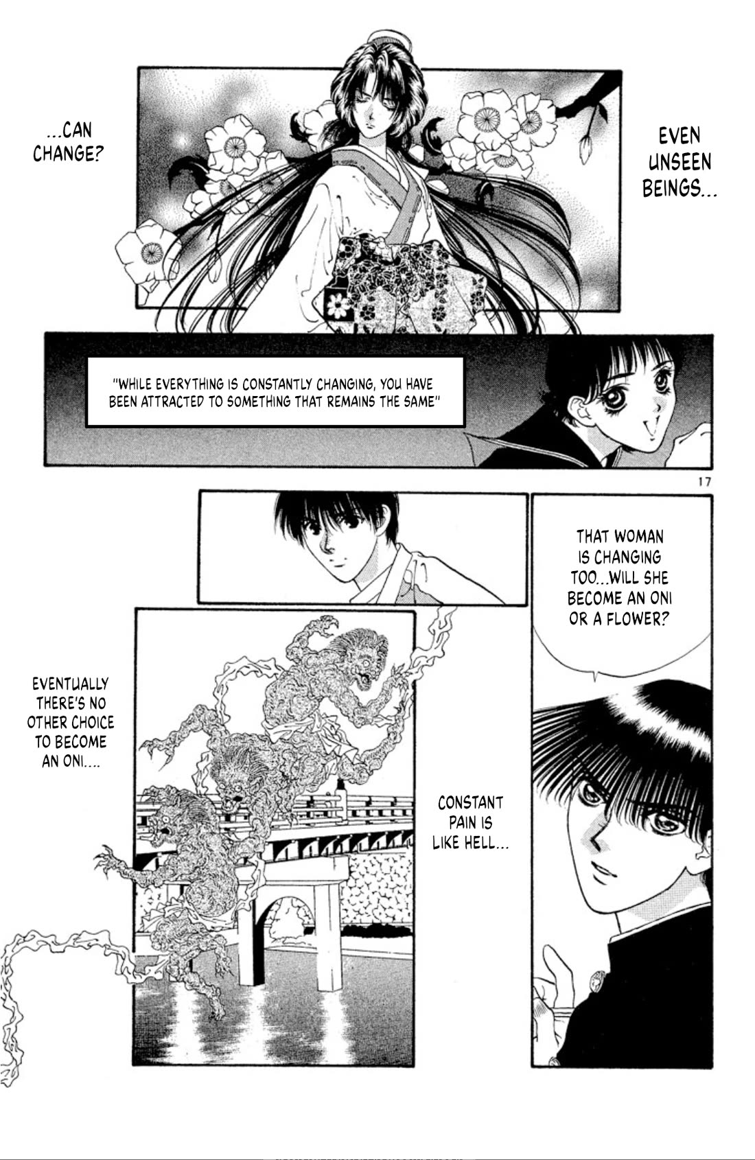 Onikirimaru Chapter 69 page 17 - Chapter 69: The flower and the oni