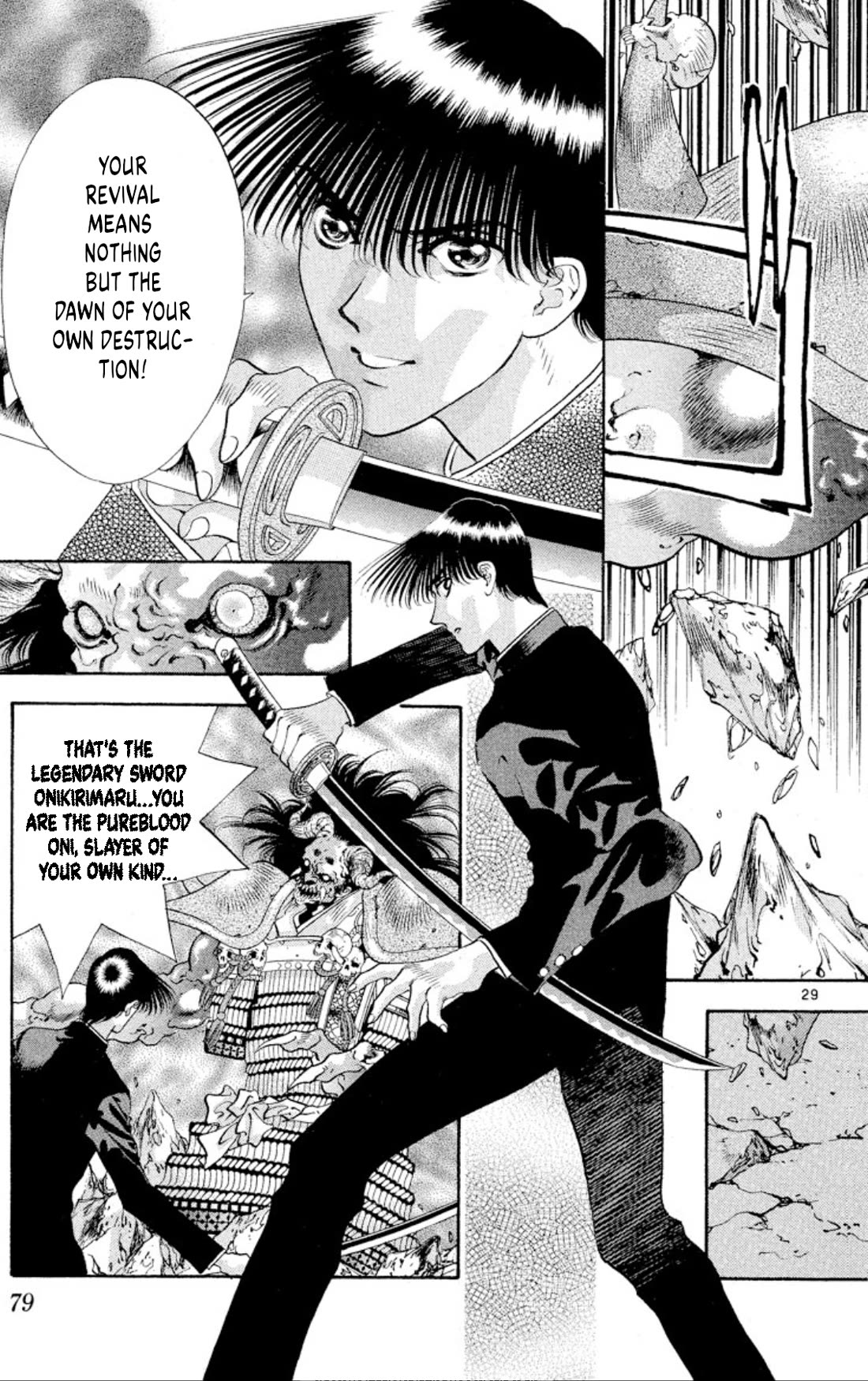 Onikirimaru Chapter 71 page 29 - Chapter 71: Akuro (part 2)