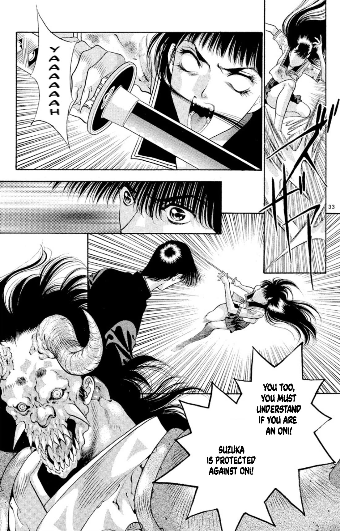 Onikirimaru Chapter 71 page 33 - Chapter 71: Akuro (part 2)