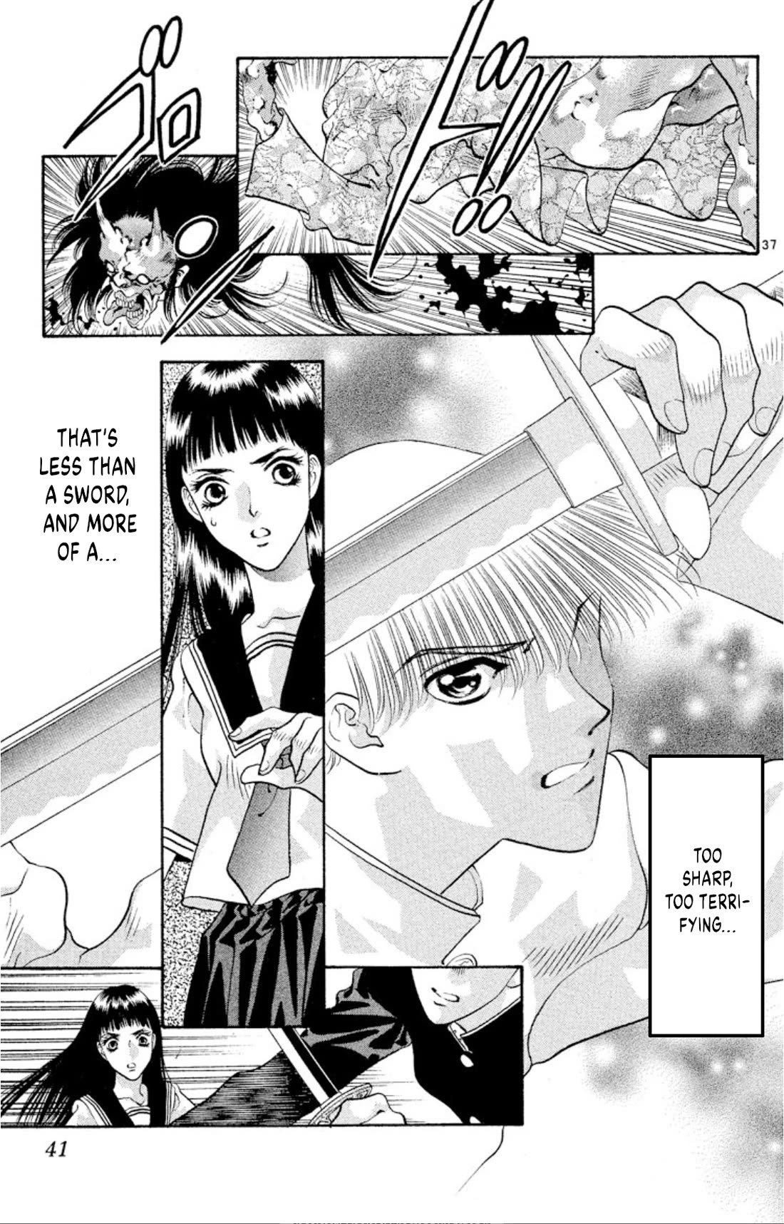 Onikirimaru Chapter 71 page 37 - Chapter 71: Akuro (part 2)