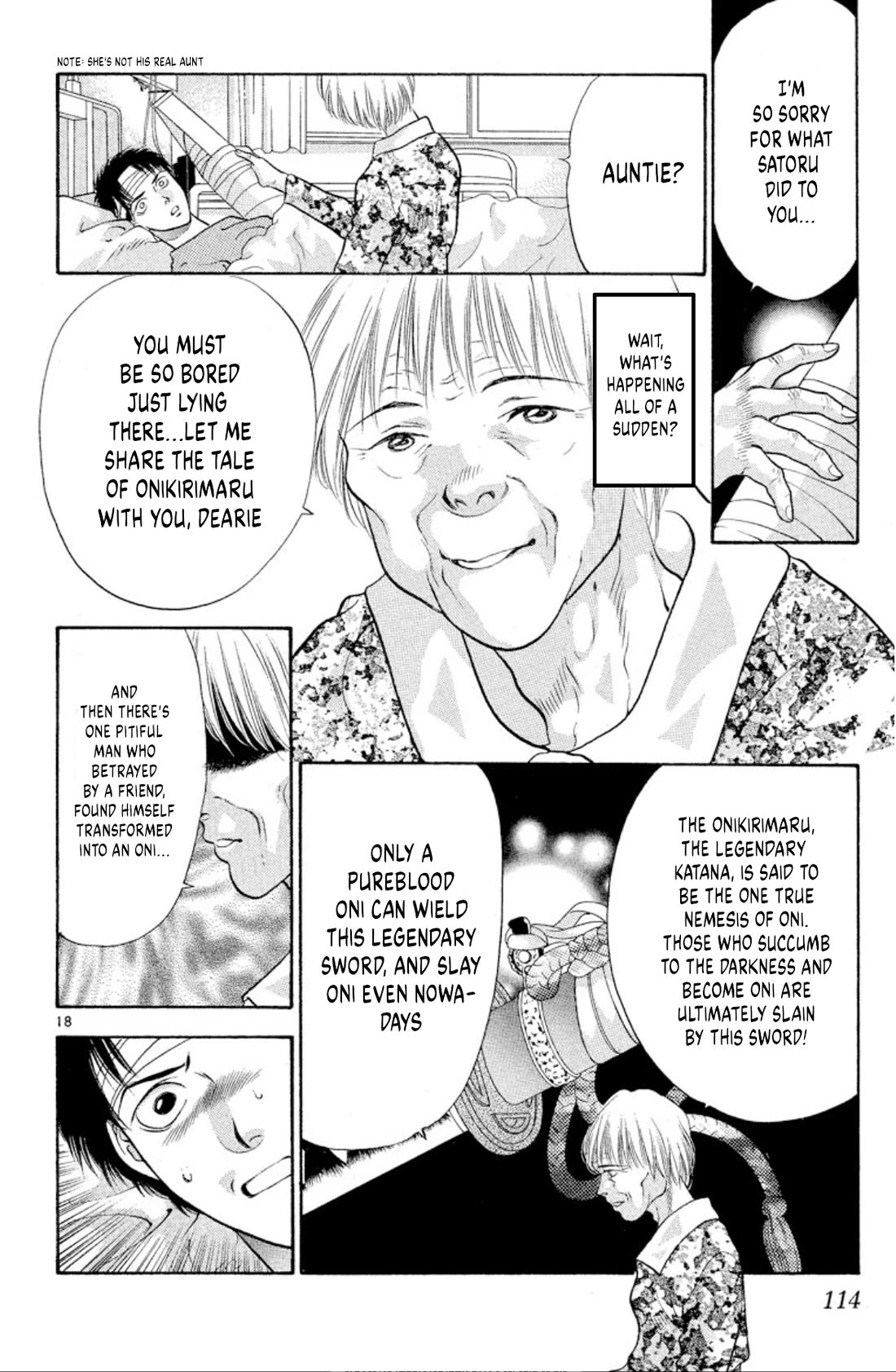 Onikirimaru Chapter 72 page 18 - Chapter 72: Demonic punishment