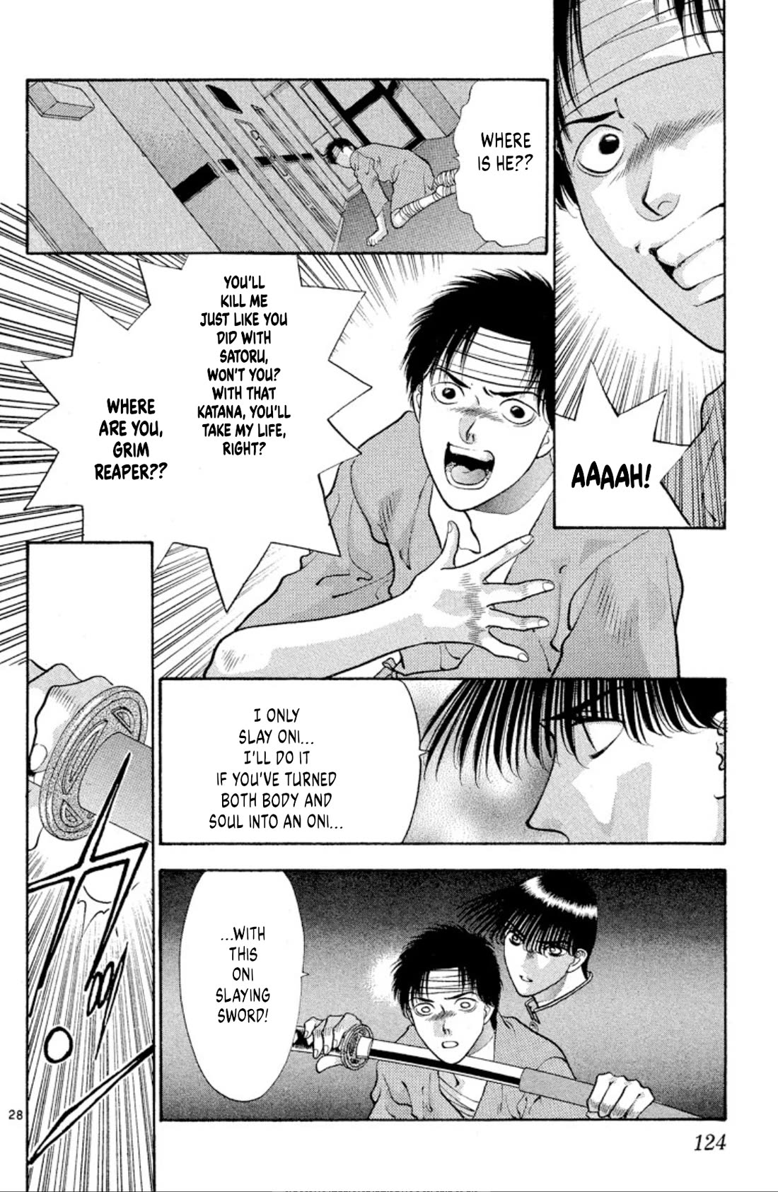 Onikirimaru Chapter 72 page 28 - Chapter 72: Demonic punishment