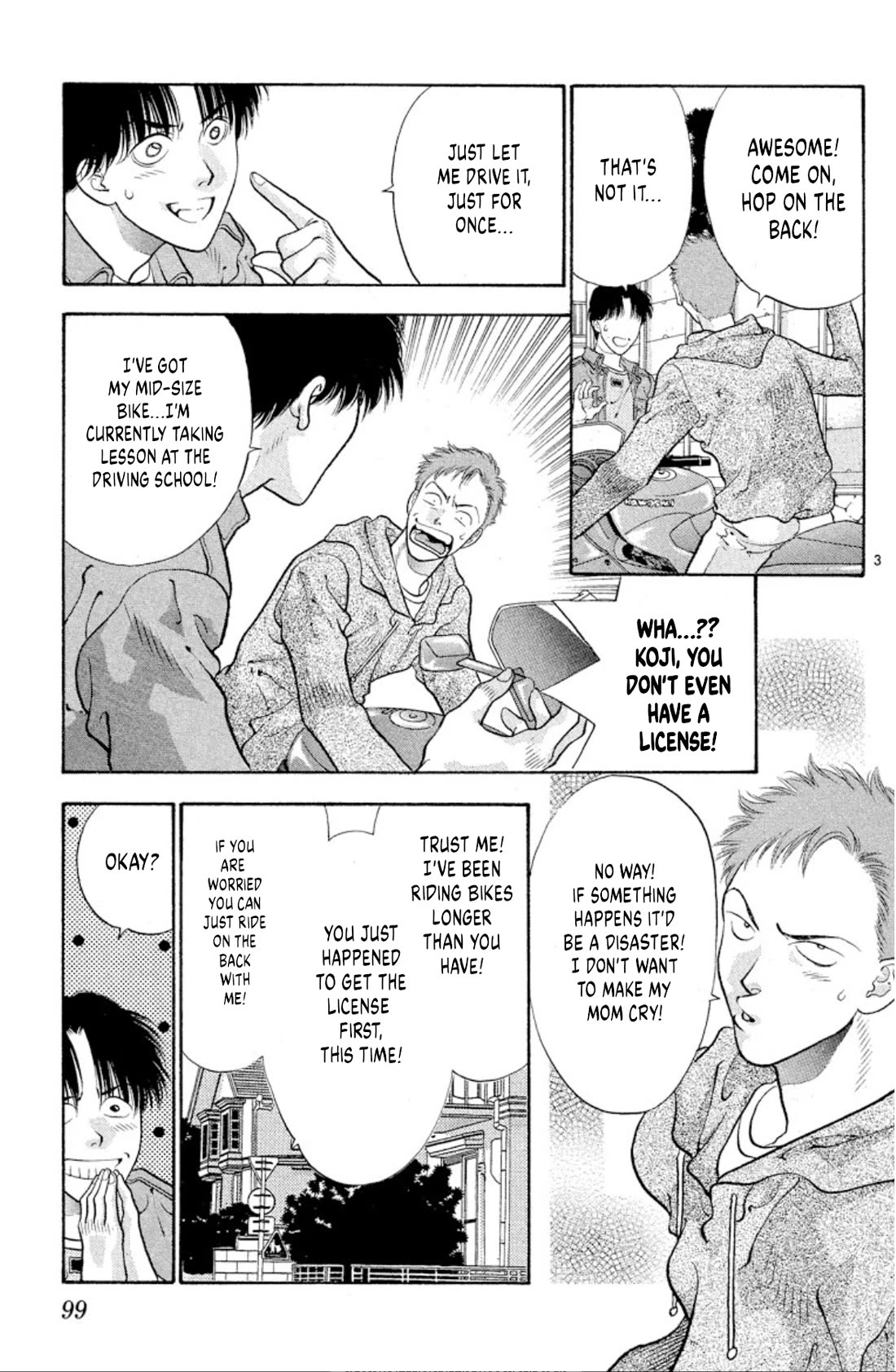 Onikirimaru Chapter 72 page 3 - Chapter 72: Demonic punishment