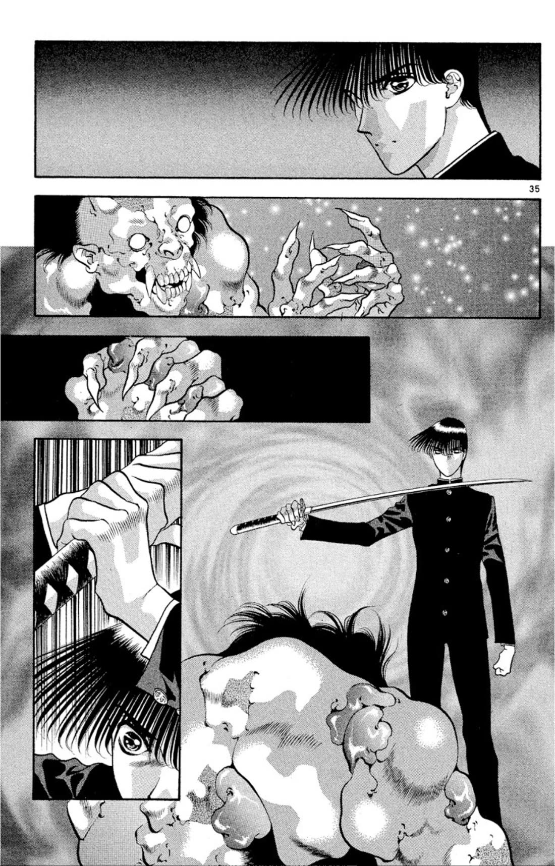 Onikirimaru Chapter 72 page 35 - Chapter 72: Demonic punishment
