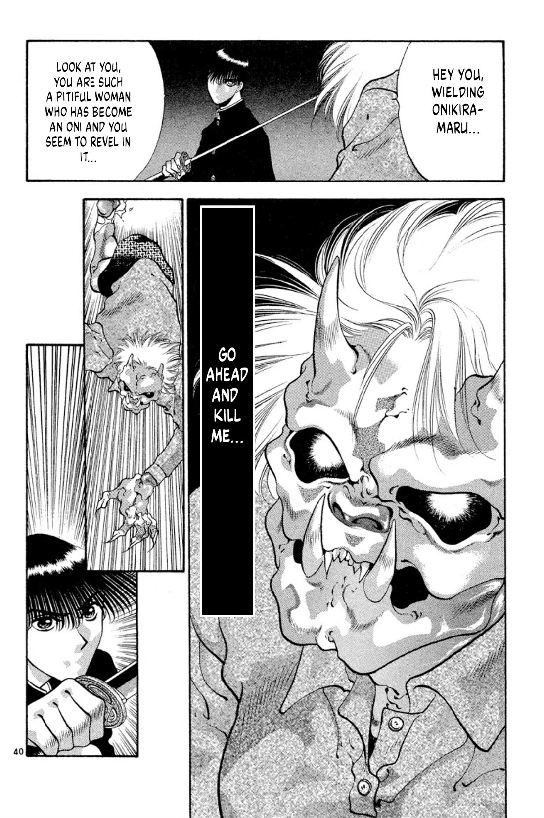 Onikirimaru Chapter 72 page 40 - Chapter 72: Demonic punishment