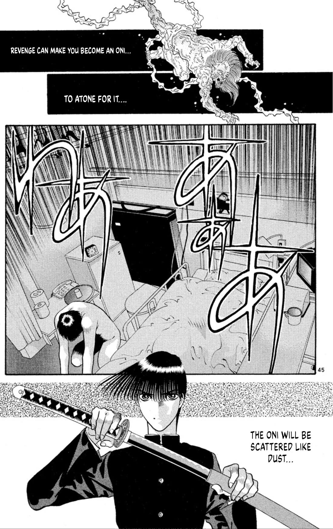 Onikirimaru Chapter 72 page 45 - Chapter 72: Demonic punishment