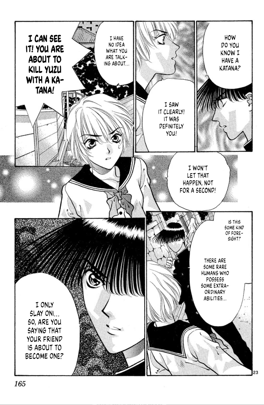 Onikirimaru Chapter 73 page 23 - Chapter 73: Foresight