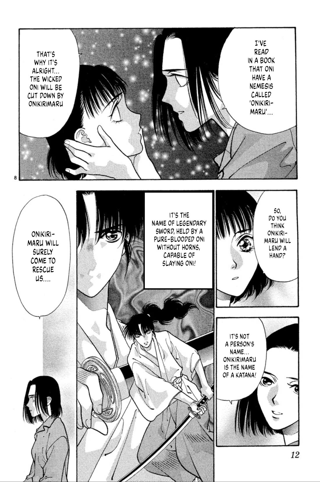 Onikirimaru Chapter 74 page 10 - Chapter 74: The oni's funeral (part 1)