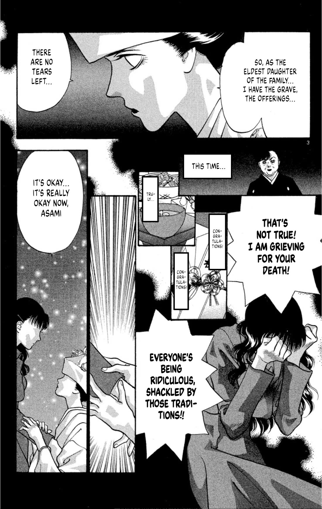 Onikirimaru Chapter 75 page 3 - Chapter 75: The oni's funeral (part 2)