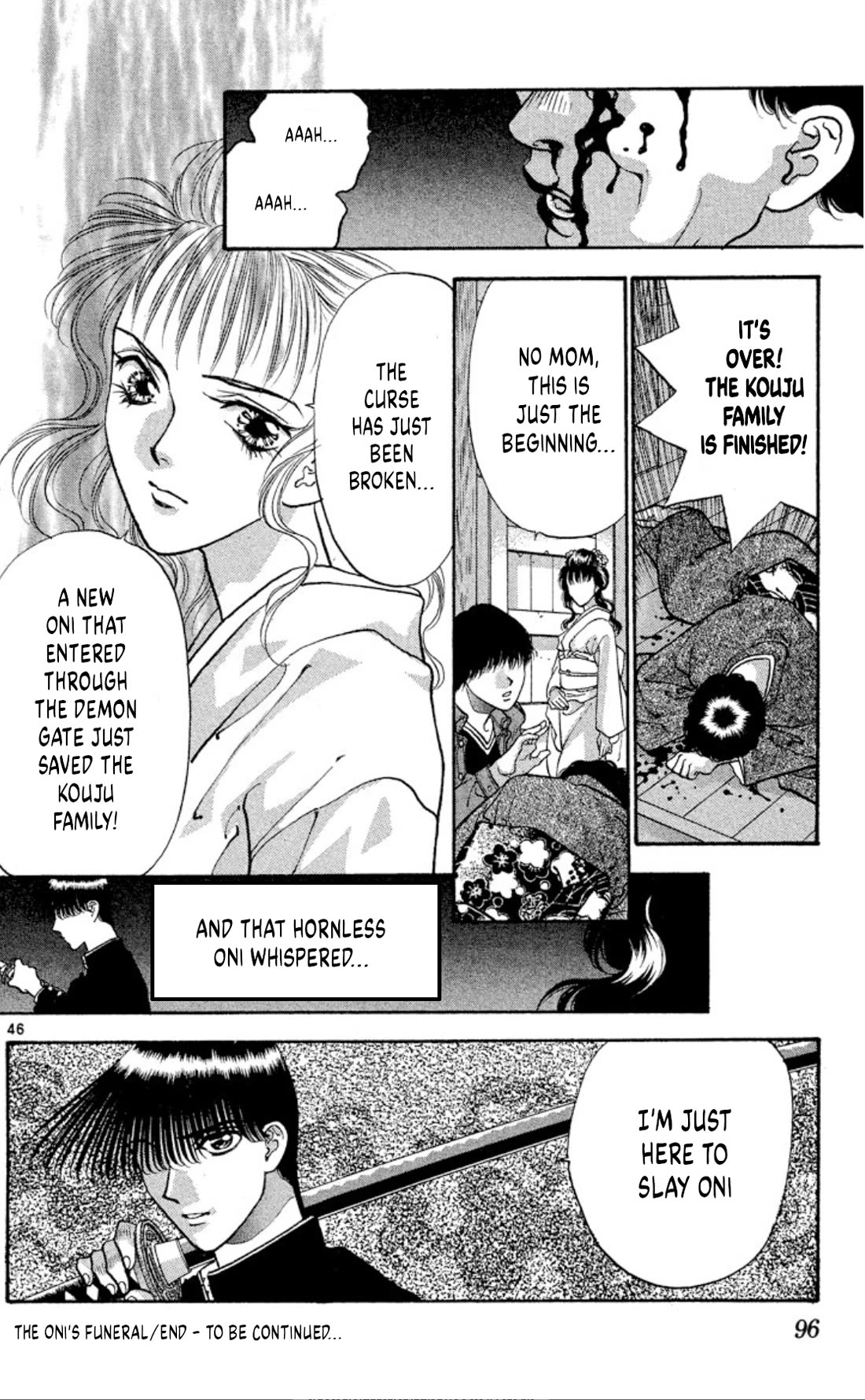 Onikirimaru Chapter 75 page 46 - Chapter 75: The oni's funeral (part 2)