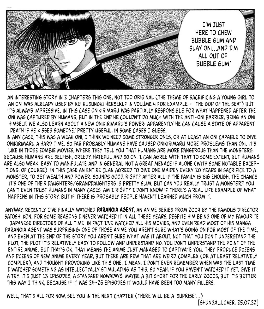 Onikirimaru Chapter 75 page 47 - Chapter 75: The oni's funeral (part 2)
