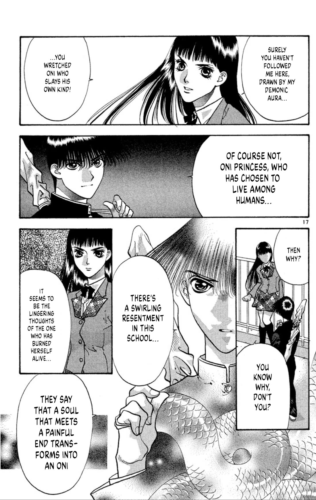 Onikirimaru Chapter 76 page 17 - Chapter 76: The vengeful oni