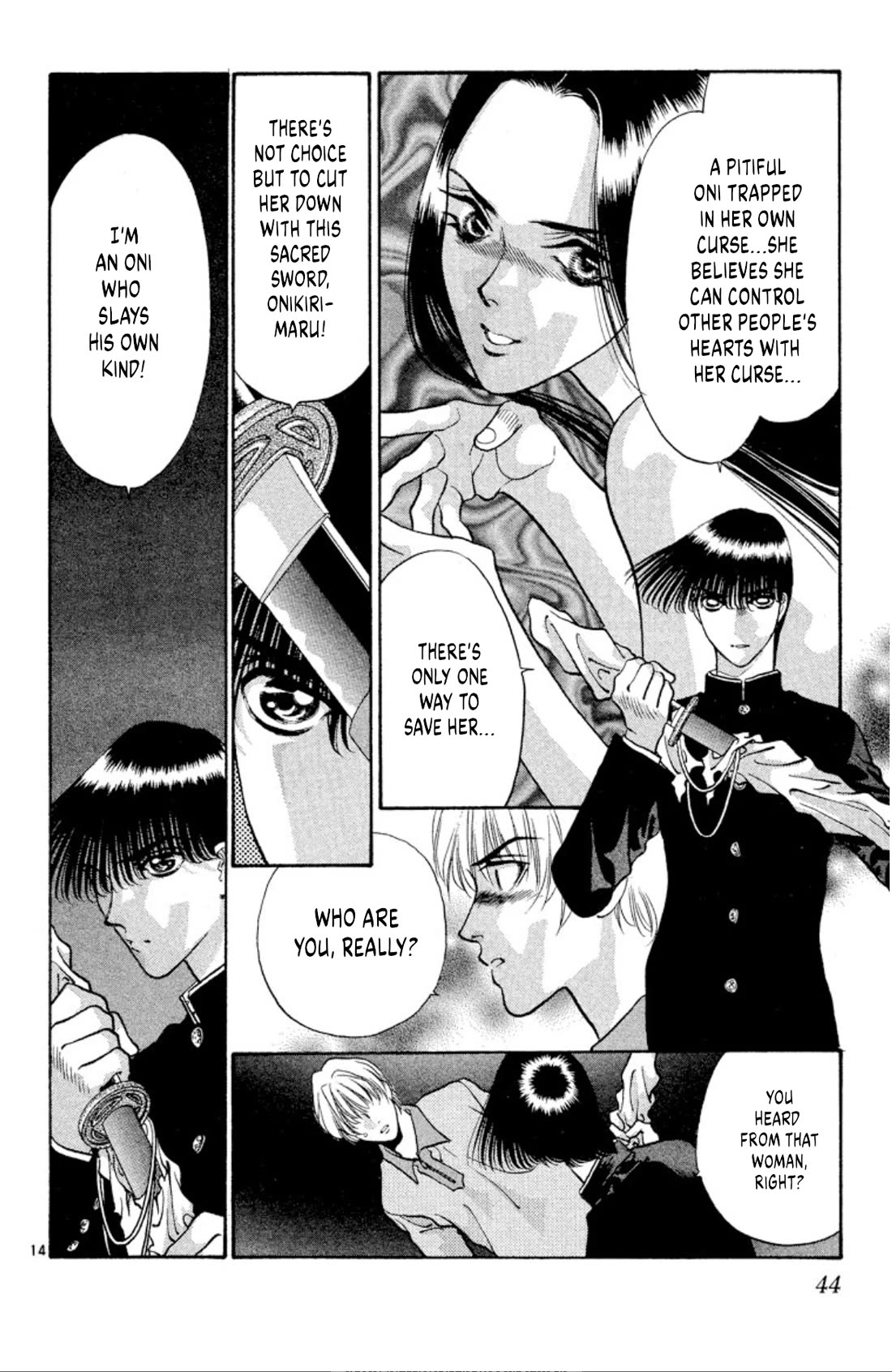 Onikirimaru Chapter 80 page 14 - Chapter 80: The oni's curse (part 2)