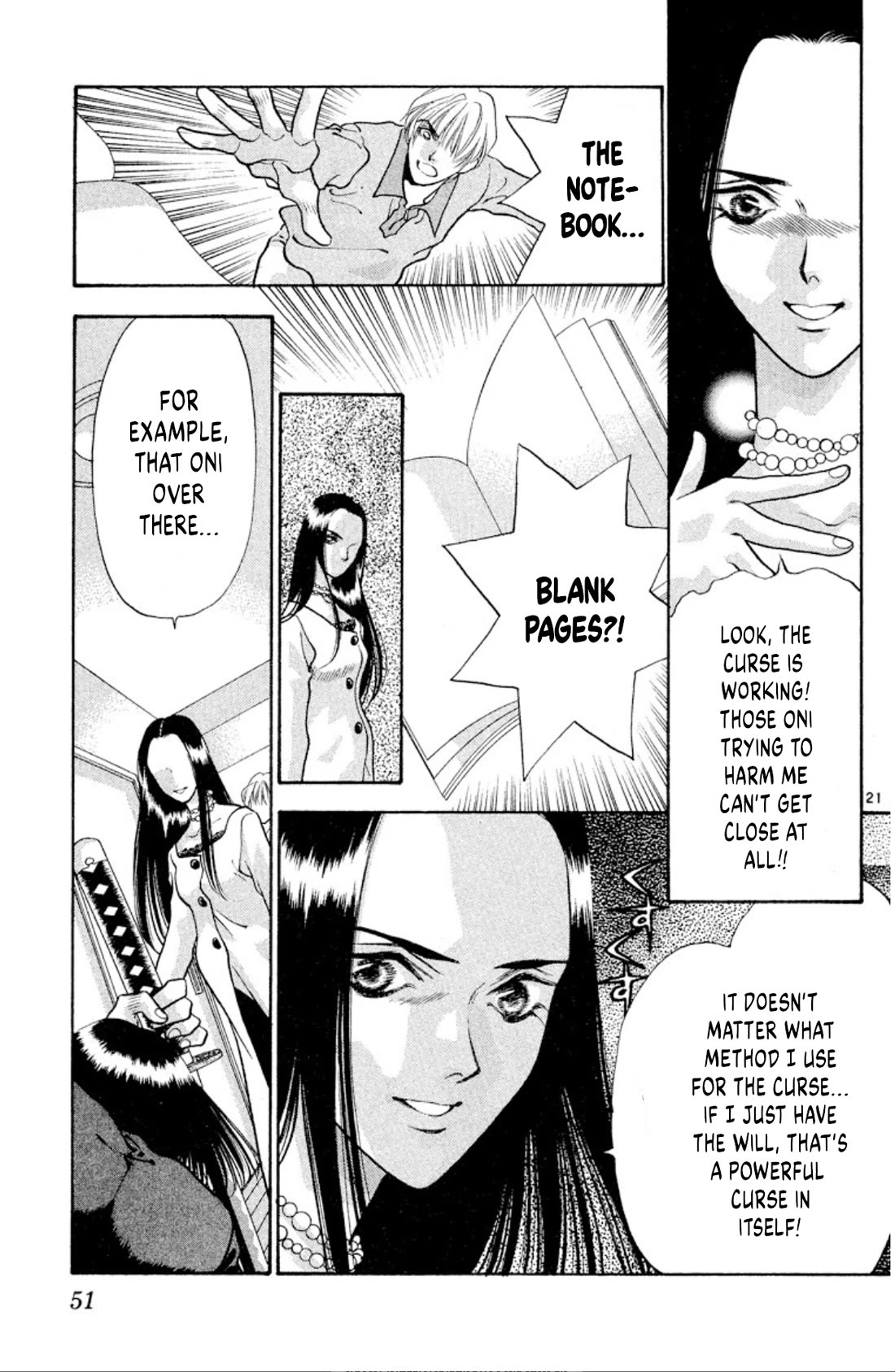 Onikirimaru Chapter 80 page 21 - Chapter 80: The oni's curse (part 2)