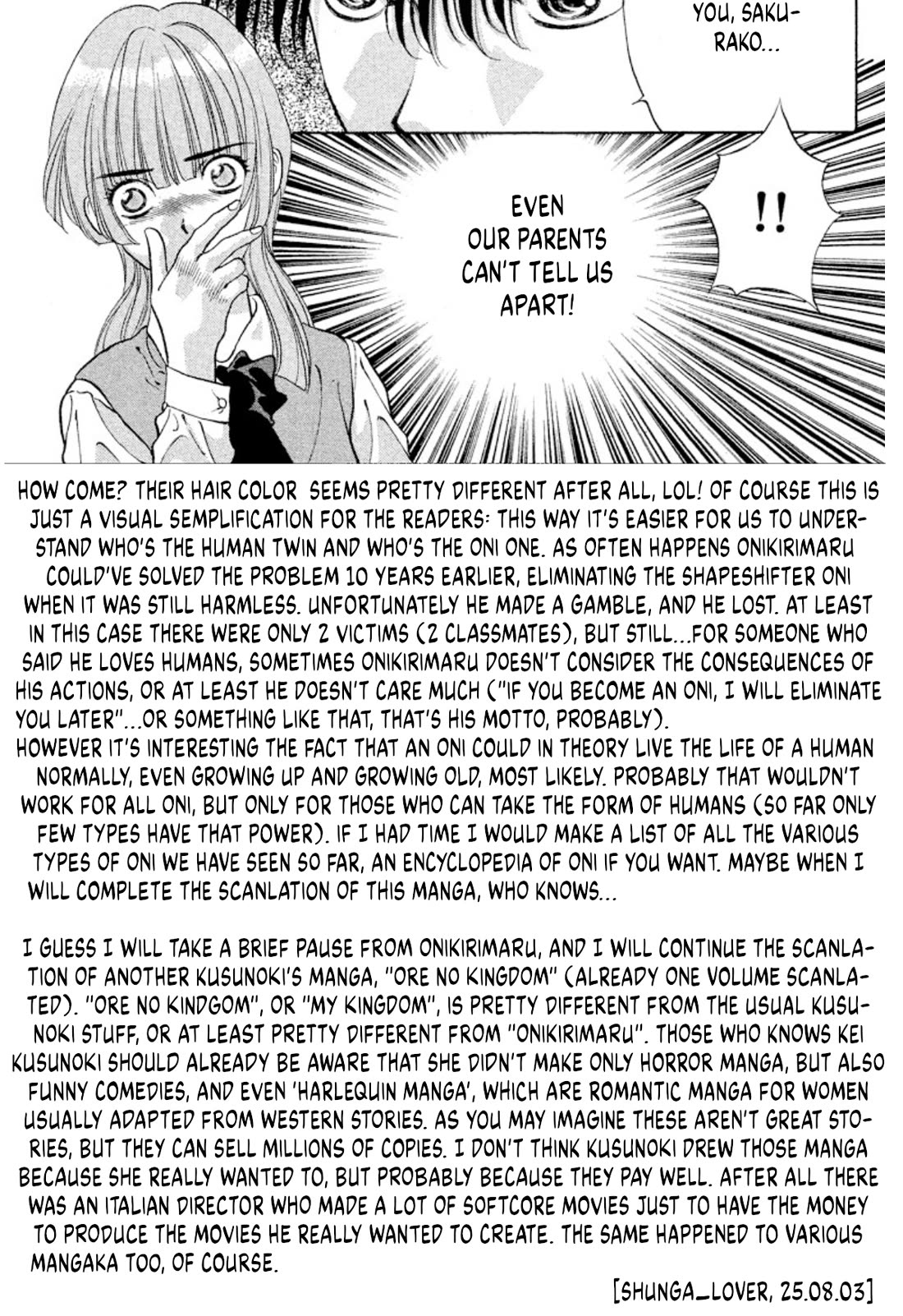 Onikirimaru Chapter 85 page 28 - Chapter 85: The twin oni (part 2)