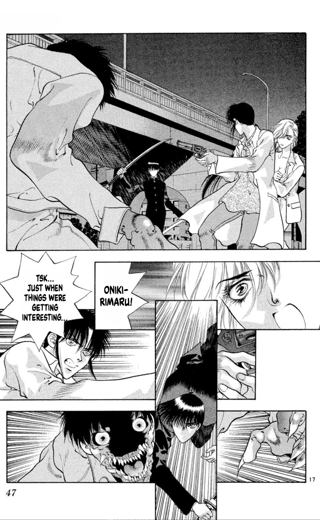 Onikirimaru Chapter 87 page 17 - Chapter 87: Oni hunting (part 2)