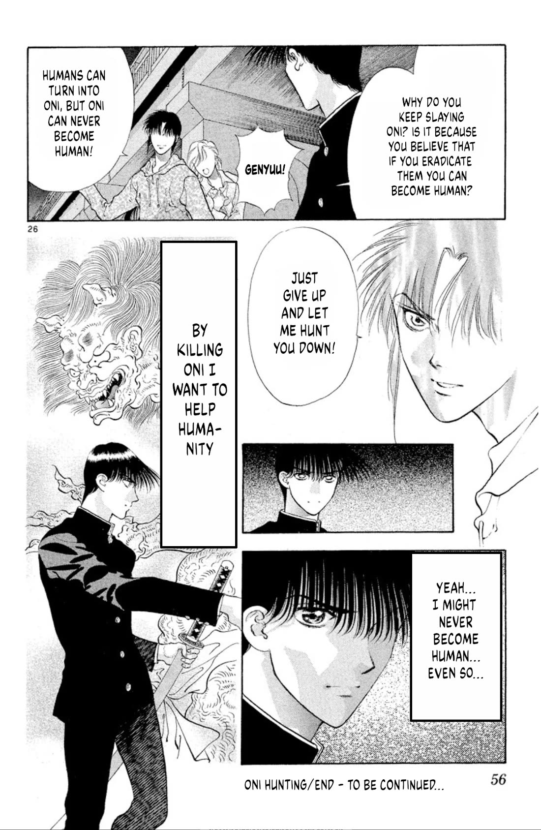 Onikirimaru Chapter 87 page 26 - Chapter 87: Oni hunting (part 2)