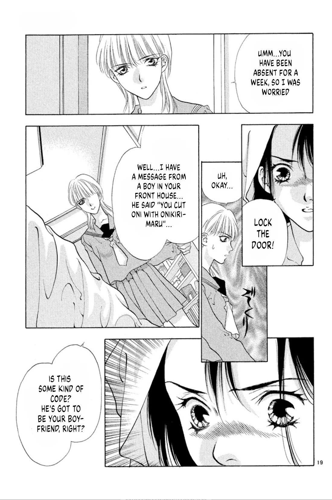 Onikirimaru Chapter 88 page 19 - Chapter 88: Demonic love (part 1)