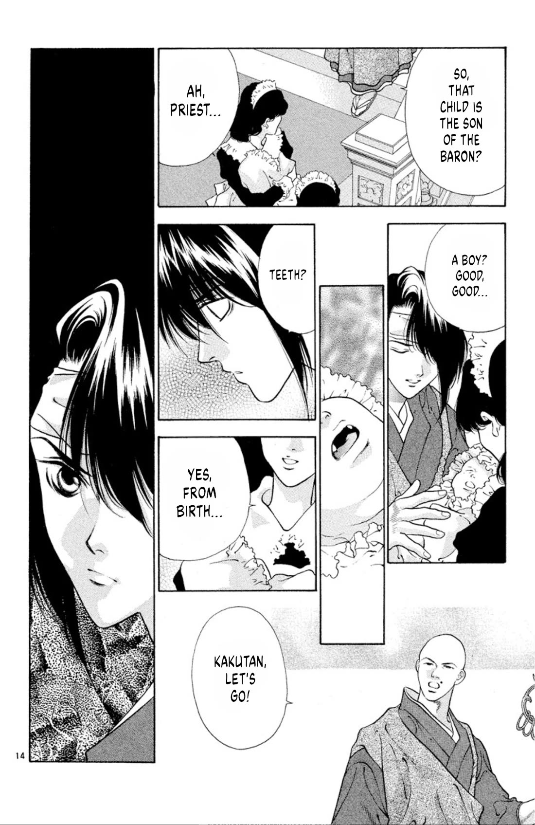 Onikirimaru Chapter 90 page 14 - Chapter 90: The undead oni (part 1)
