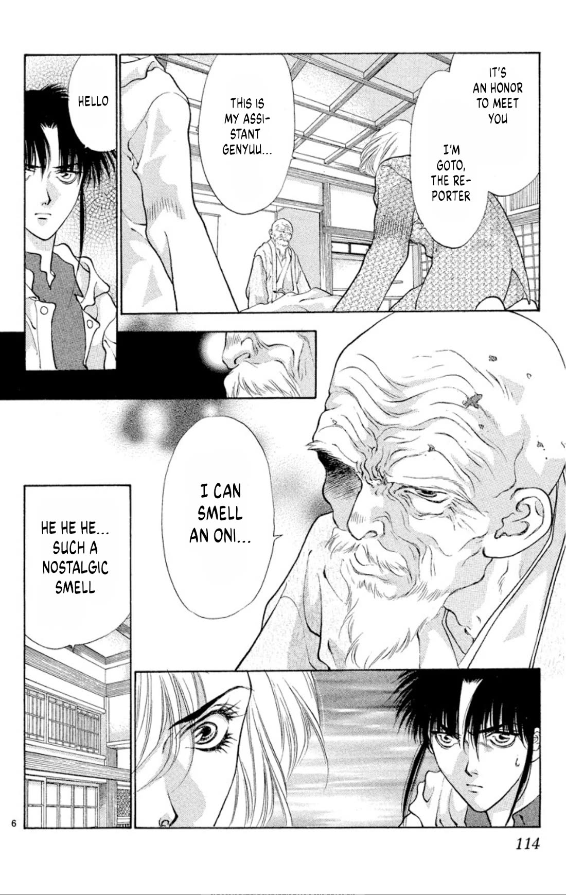 Onikirimaru Chapter 90 page 6 - Chapter 90: The undead oni (part 1)