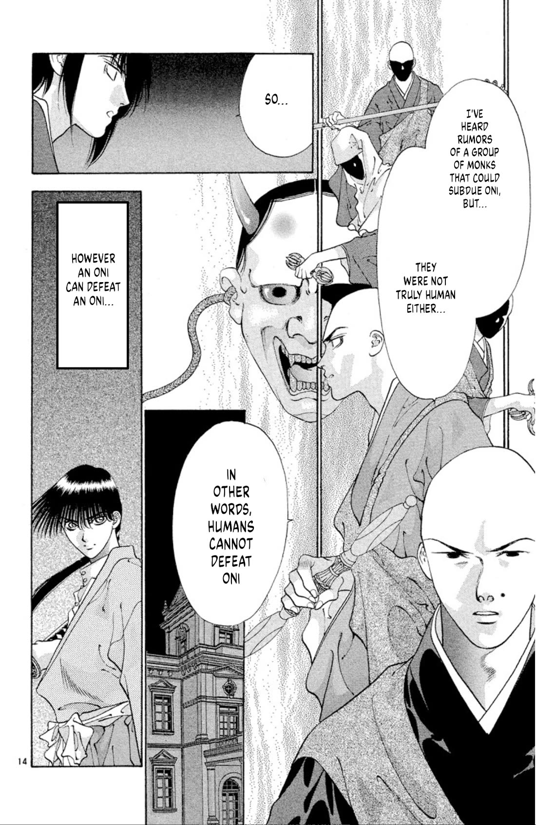 Onikirimaru Chapter 91 page 14 - Chapter 91: The undead oni (part 2)