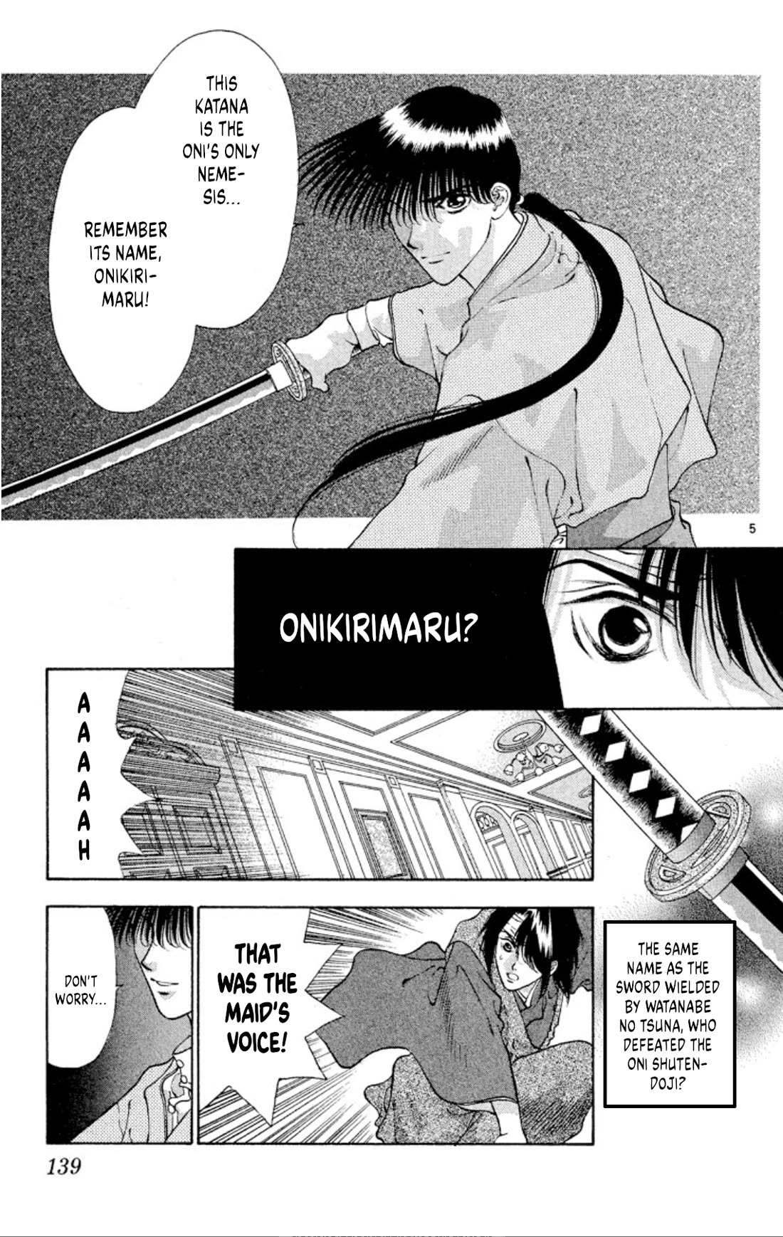 Onikirimaru Chapter 91 page 5 - Chapter 91: The undead oni (part 2)