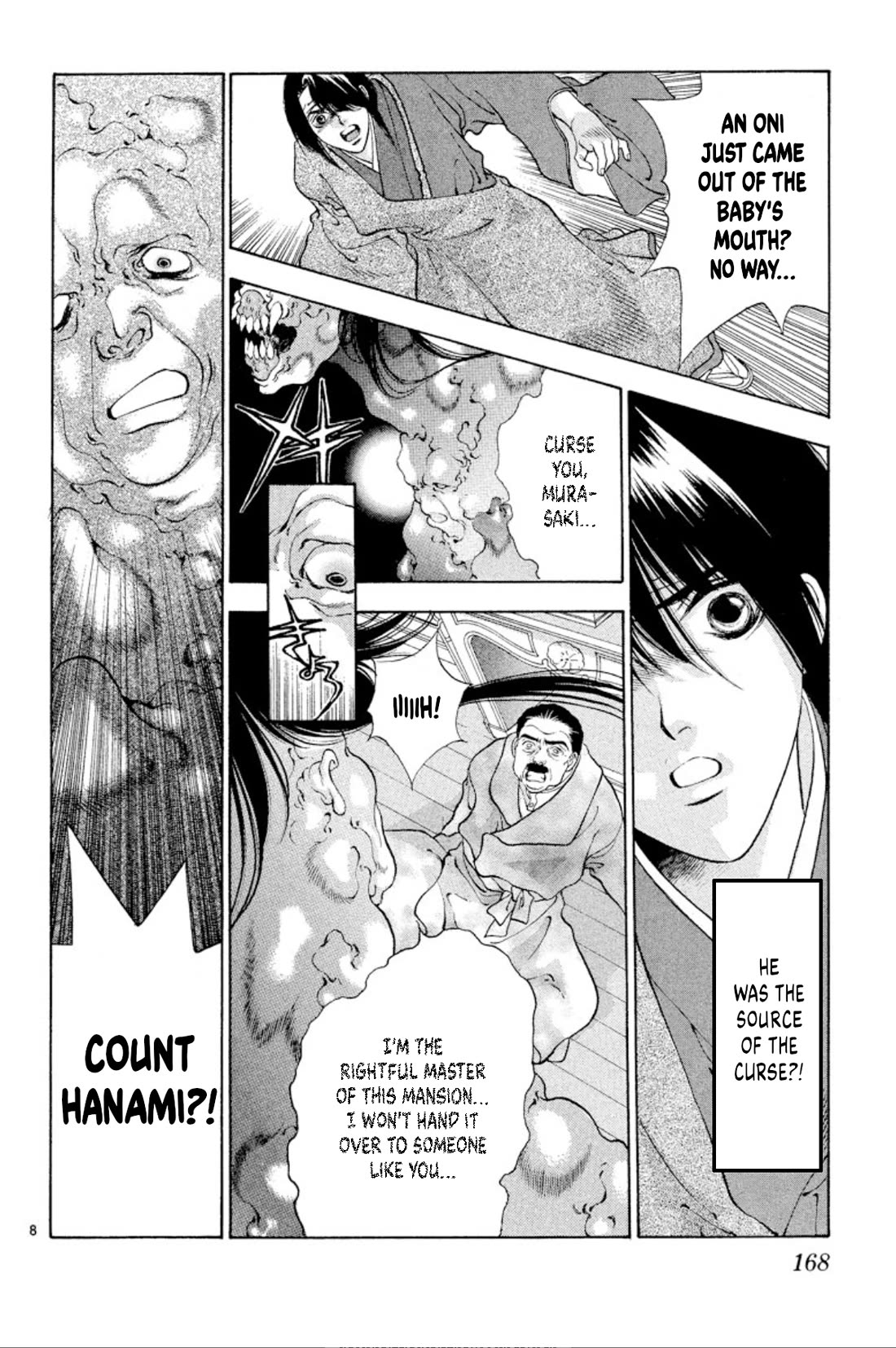 Onikirimaru Chapter 92 page 8 - Chapter 92: The undead oni (part 3)