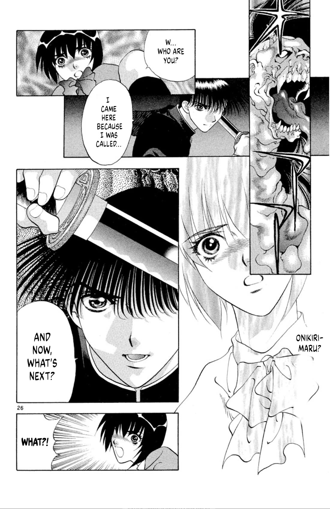 Onikirimaru Chapter 94 page 25 - Chapter 94: The cyber oni (part 2)