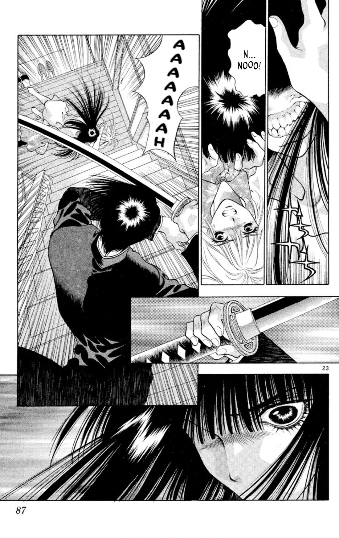 Onikirimaru Chapter 95 page 23 - Chapter 95: The oni's wish