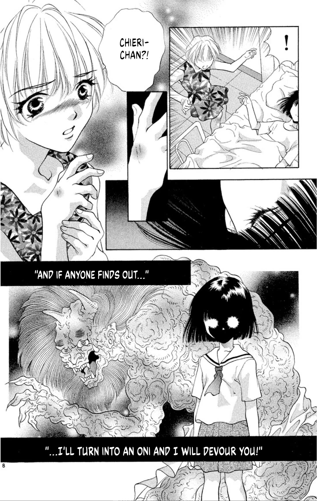 Onikirimaru Chapter 95 page 8 - Chapter 95: The oni's wish