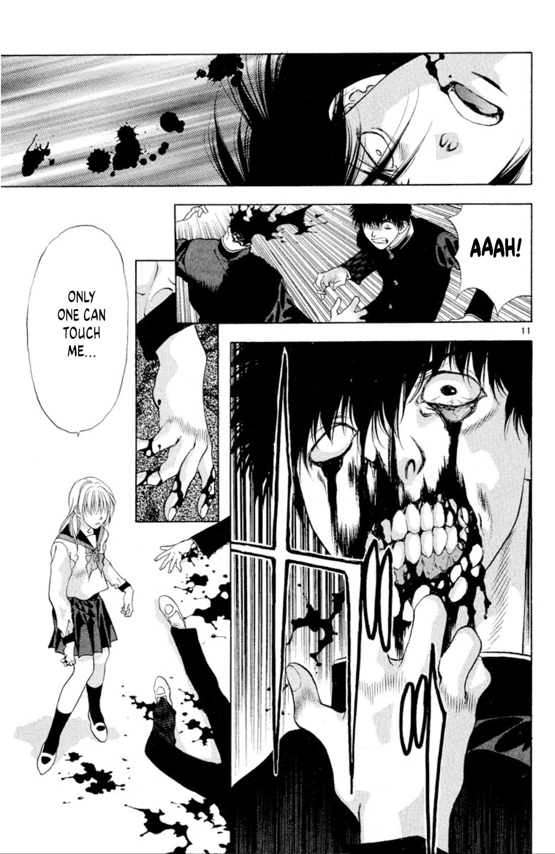 Onikirimaru Chapter 98 page 11 - Chapter 98: The dwelling oni (part 2)