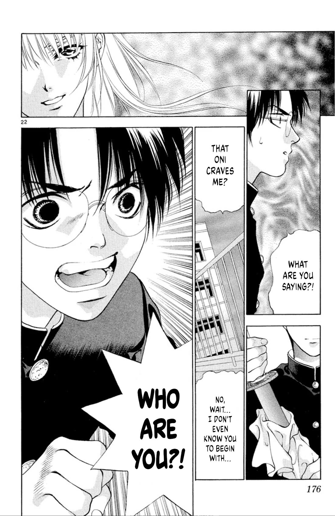 Onikirimaru Chapter 98 page 22 - Chapter 98: The dwelling oni (part 2)