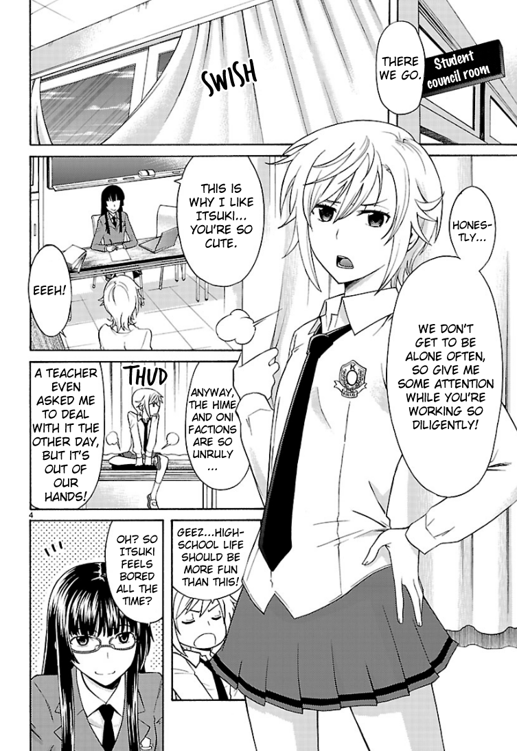 Oniyuri-san and Himeyuri-san Chapter 0.2 page 5 - Chapter 0 v2 : [Oneshot]