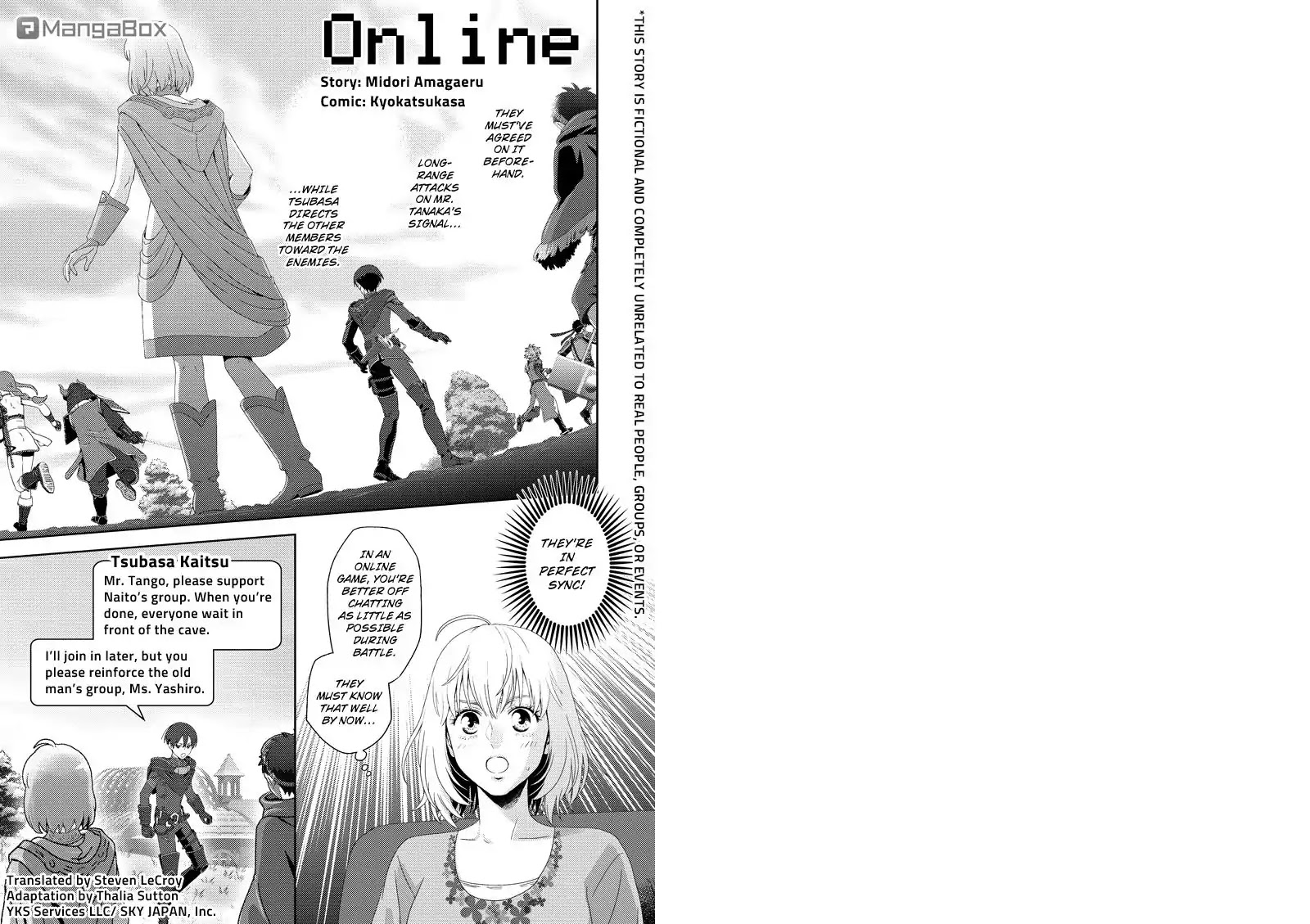 Online - The Comic Chapter 116 page 1 - Chapter 116