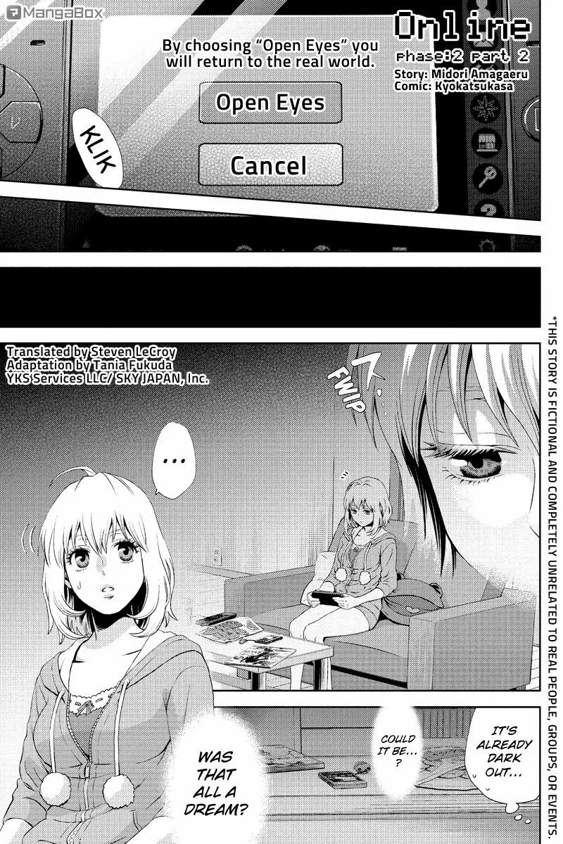 Online - The Comic Chapter 3 page 1 - Chapter 3