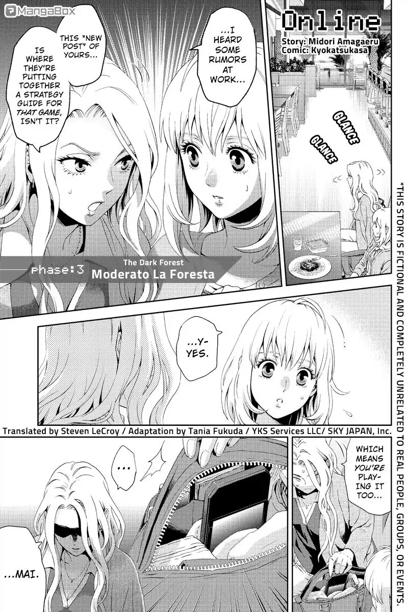 Online - The Comic Chapter 6 page 1 - Chapter 6