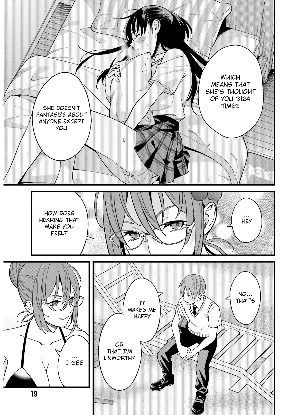Only I Know That Hirasaka Hirako Is Erotic Cute Chapter 20 page 12 - Chapter 20