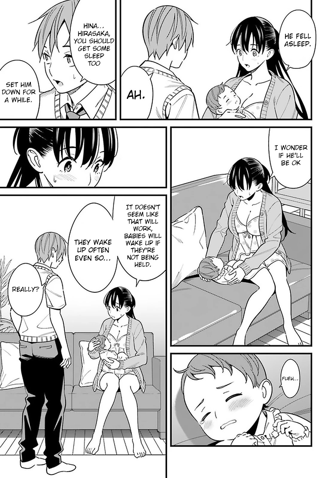 Only I Know That Hirasaka Hirako Is Erotic Cute Chapter 25 page 13 - Chapter 25: Joining hands and shooting a "kyun" into each other's hearts