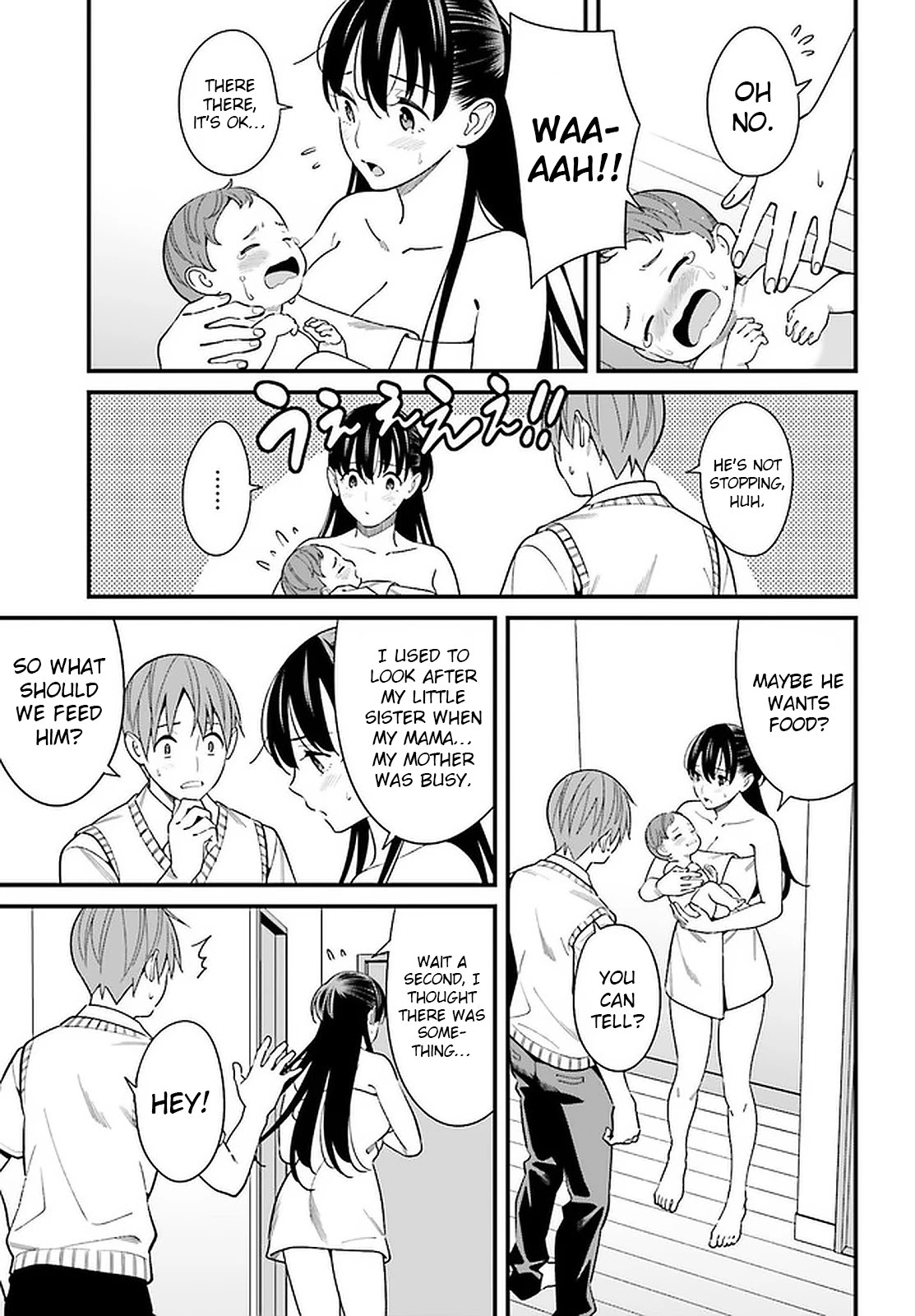 Only I Know That Hirasaka Hirako Is Erotic Cute Chapter 25 page 3 - Chapter 25: Joining hands and shooting a "kyun" into each other's hearts