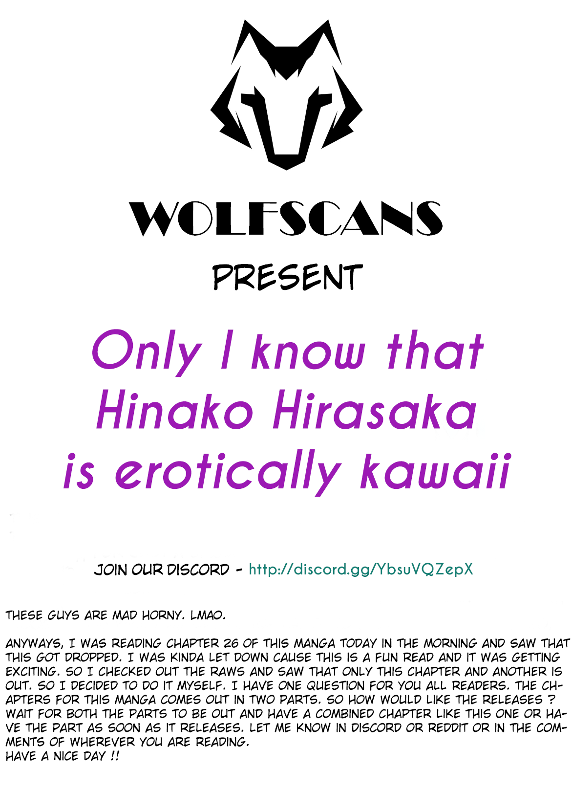 Only I Know That Hirasaka Hirako Is Erotic Cute Chapter 27 page 24 - Chapter 27