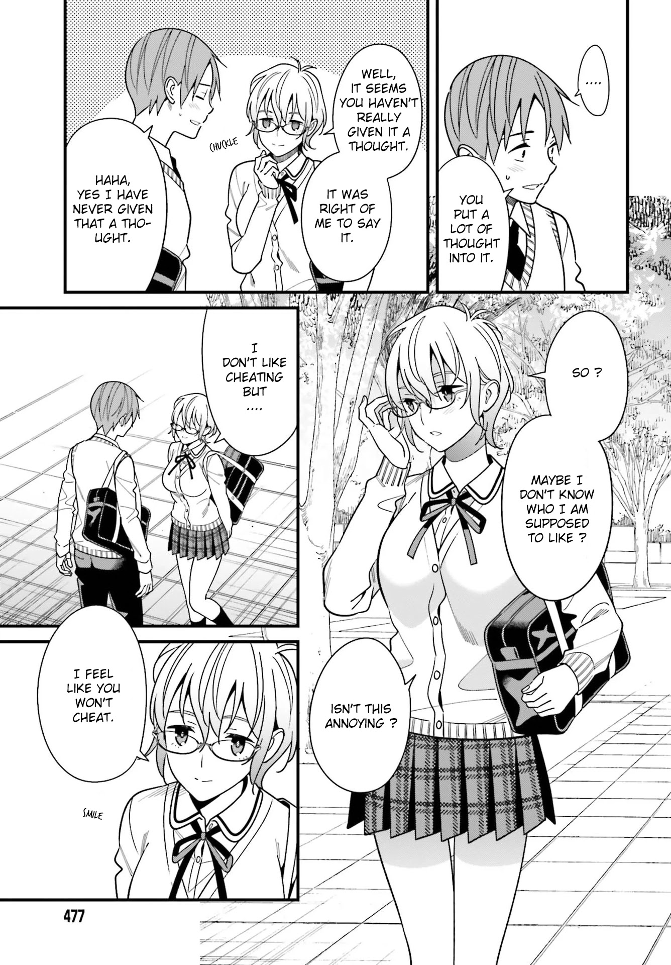Only I Know That Hirasaka Hirako Is Erotic Cute Chapter 36 page 11 - Chapter 36