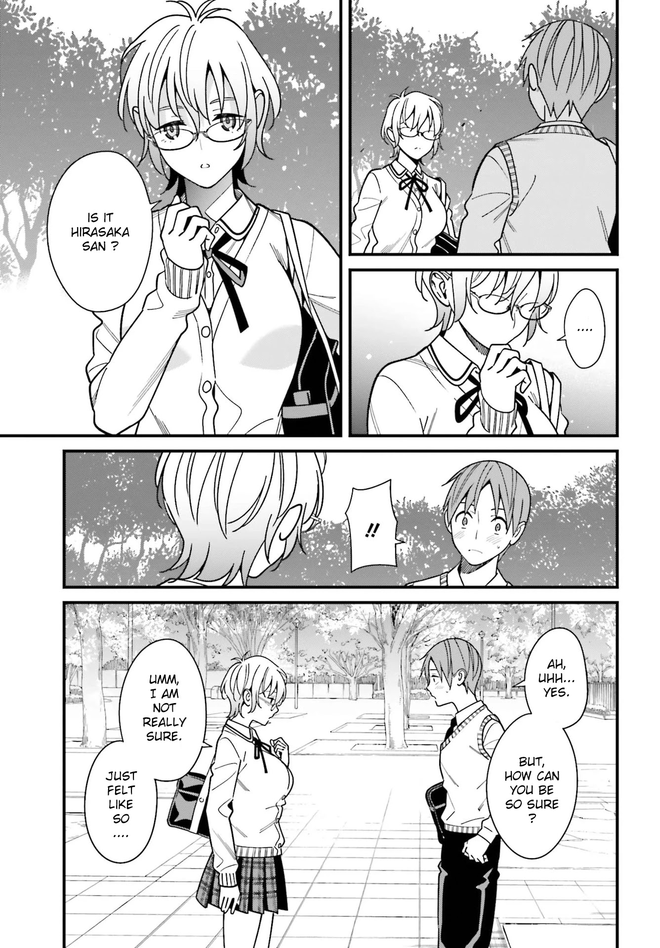 Only I Know That Hirasaka Hirako Is Erotic Cute Chapter 36 page 13 - Chapter 36